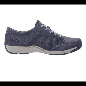 Dansko Heather Blue Suede Sneakers